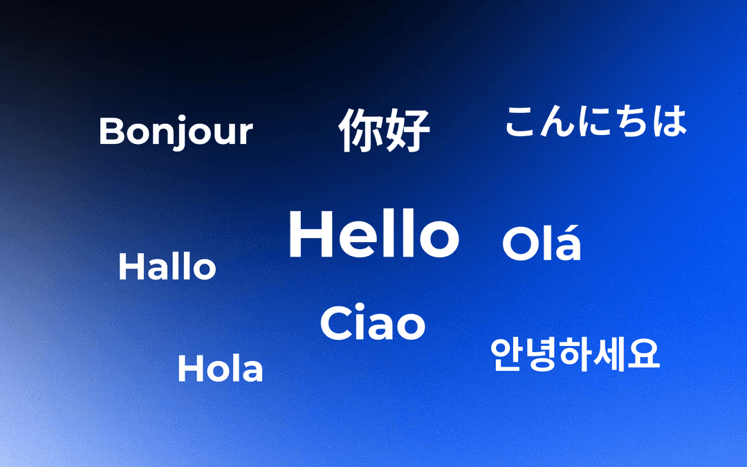 多语言 AI 翻译